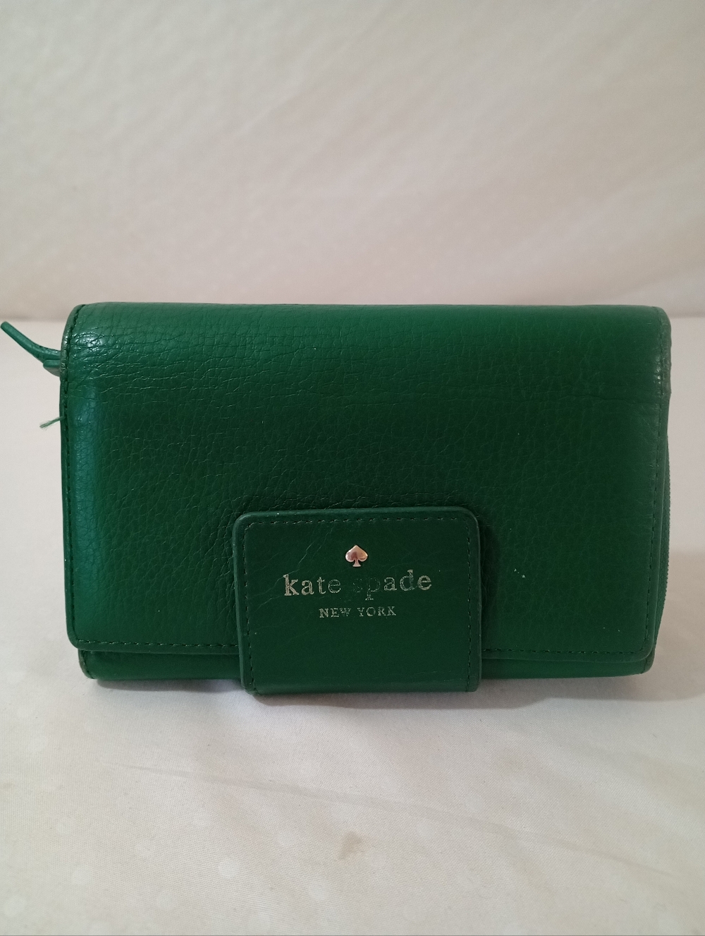 kate spade Green Leather Wallet